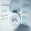 Toto Neorest NX1 0.8 / 1 GPF Dual Flush Elongated Toilet with Integrated Smart Bidet Seat MS902CUMFG#01